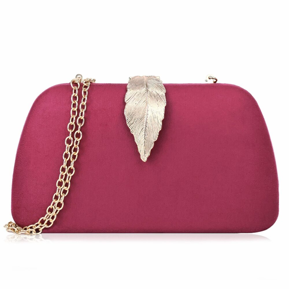 3659 Clutch Purses , Solid Suede Evening Clutch Bag Shoulder Bag